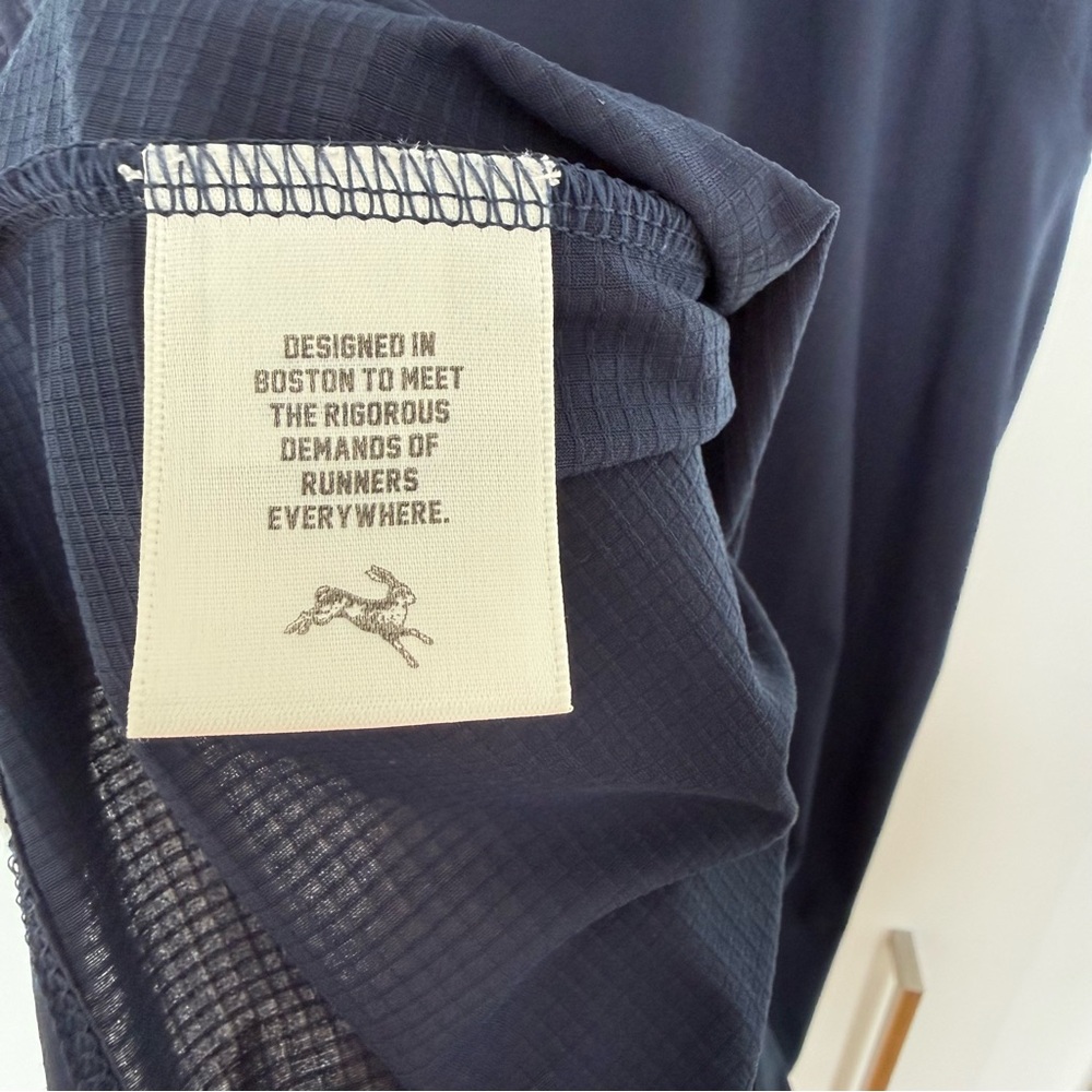 New - Tracksmith Strata Tank in Navy, Size S - Picture 5 of 7